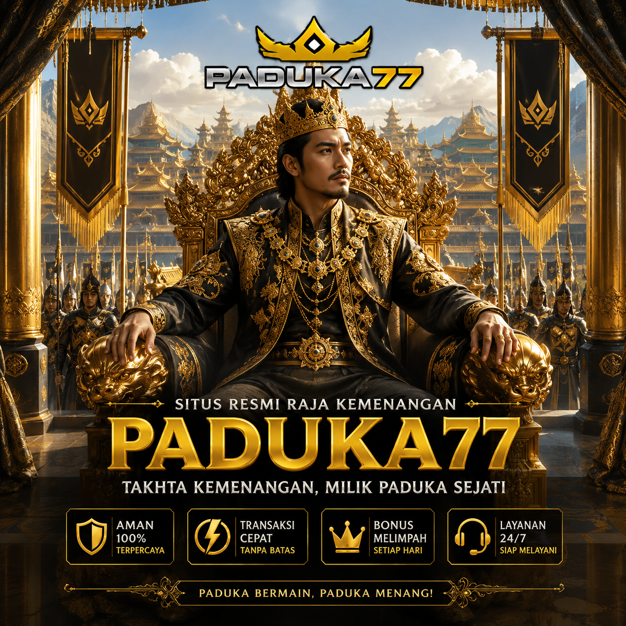 PADUKA77: Raja Sehari Dikerajaan techdeveth.com Jadilah Pemenang